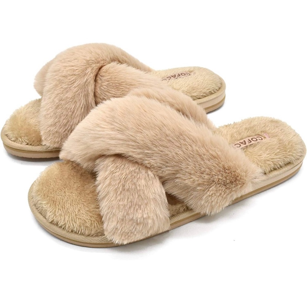 🪩3 for $15🪩 COFACE | Fuzzy Slippers